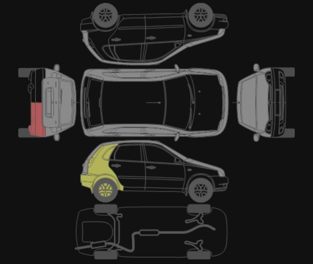 Hyundai Sonata не бит не крашен.